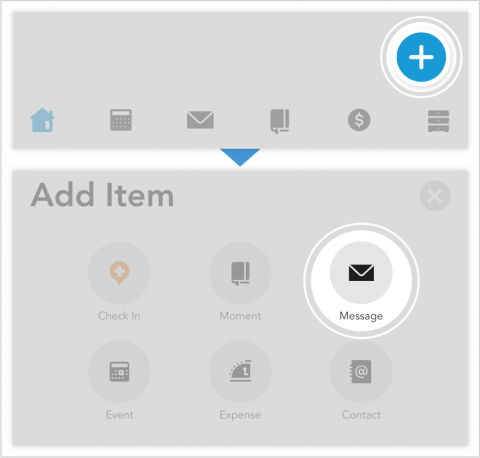 Add Item - Message