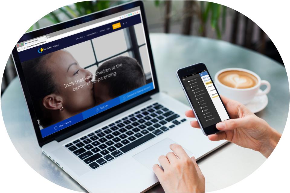 Important family details on mobile apps and the website
